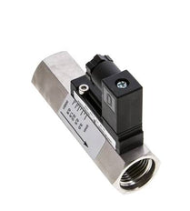Contrôleur de débit à section variable pour huile 0.8-3 l/min 350 bar G1/2'' en acier inoxydable