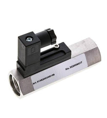 Contrôleur de débit à section variable pour huile 0.8-3 l/min 350 bar G1/2'' en acier inoxydable