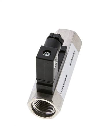 Contrôleur de débit à section variable pour huile 2-7 l/min 350 bar G1/2'' en acier inoxydable