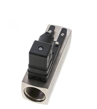 Contrôleur de débit à section variable pour huile 3-10 l/min 300 bar G1'' en acier inoxydable