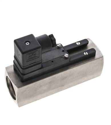 Contrôleur de débit à section variable pour huile 3-10 l/min 300 bar G1'' en acier inoxydable