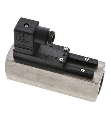 Contrôleur de débit à section variable pour huile 3-10 l/min 300 bar G1'' en acier inoxydable