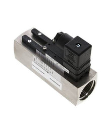 Contrôleur de débit à section variable pour huile 5-15 l/min 300 bar G1'' en acier inoxydable