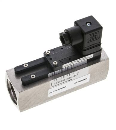 Contrôleur de débit à section variable pour huile 8-24 l/min 300 bar G1'' en acier inoxydable