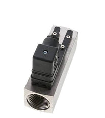 Contrôleur de débit à section variable pour huile 8-24 l/min 300 bar G1'' en acier inoxydable