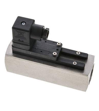 Contrôleur de débit à section variable pour huile 8-24 l/min 300 bar G1'' en acier inoxydable