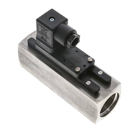 Contrôleur de débit à section variable pour huile 10-30 l/min 300 bar G1'' en acier inoxydable