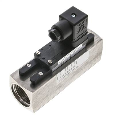 Contrôleur de débit à section variable pour huile 10-30 l/min 300 bar G1'' en acier inoxydable