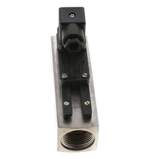 Contrôleur de débit à section variable pour huile 30-90 l/min 300 bar G1'' en acier inoxydable
