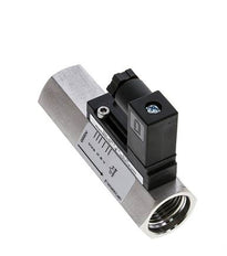 Contrôleur de débit à section variable pour eau 2-7 l/min 350 bar G1/2'' en acier inoxydable