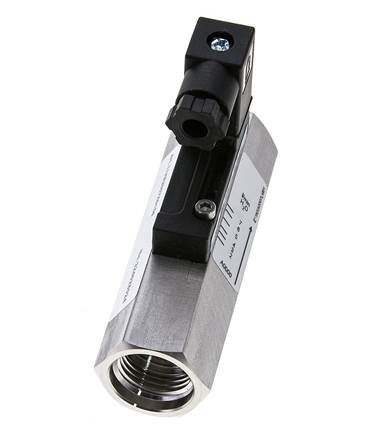 Contrôleur de débit à section variable pour eau 2-7 l/min 350 bar G1/2'' en acier inoxydable