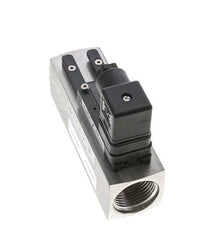 Contrôleur de débit à section variable pour eau 10-30 l/min 300 bar G1'' en acier inoxydable