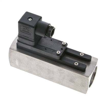 Contrôleur de débit à section variable pour eau 10-30 l/min 300 bar G1'' en acier inoxydable
