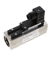 Contrôleur de débit à section variable pour eau 15-45 l/min 300 bar G1'' en acier inoxydable