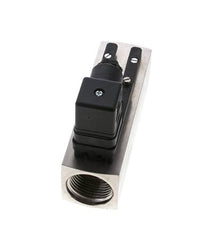 Contrôleur de débit à section variable pour eau 15-45 l/min 300 bar G1'' en acier inoxydable