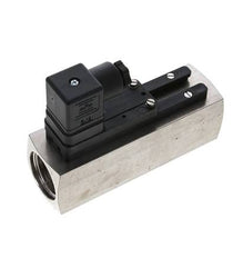 Contrôleur de débit à section variable pour eau 15-45 l/min 300 bar G1'' en acier inoxydable