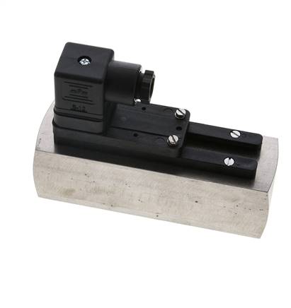 Contrôleur de débit à section variable pour eau 15-45 l/min 300 bar G1'' en acier inoxydable