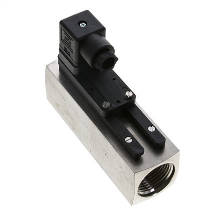 Contrôleur de débit à section variable pour eau 15-45 l/min 300 bar G1'' en acier inoxydable