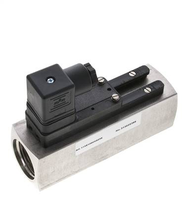 Contrôleur de débit à section variable pour eau 20-60 l/min 300 bar G1'' en acier inoxydable