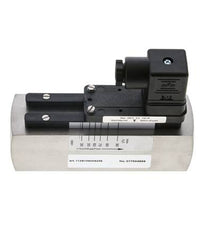 Contrôleur de débit à section variable pour eau 30-90 l/min 300 bar G1'' en acier inoxydable