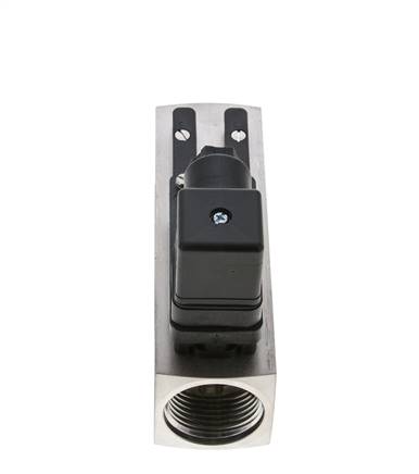 Contrôleur de débit à section variable pour eau 30-90 l/min 300 bar G1'' en acier inoxydable