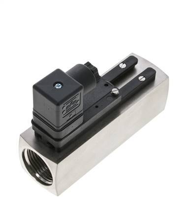Contrôleur de débit à section variable pour eau 30-90 l/min 300 bar G1'' en acier inoxydable