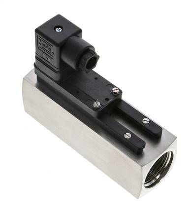 Contrôleur de débit à section variable pour eau 30-90 l/min 300 bar G1'' en acier inoxydable