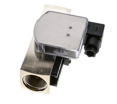 Débitmètre et contrôleur de débit à section variable pour huile 0.5-1.5 l/min G1'' en laiton