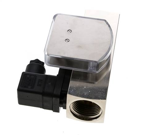 Débitmètre et contrôleur de débit à section variable pour huile 2-8 l/min G1'' en laiton