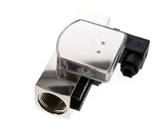 Débitmètre et contrôleur de débit à section variable pour huile 30-90 l/min G1'' en laiton