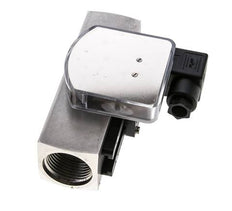 Débitmètre et contrôleur de débit à section variable pour huile 0.5-1.5 l/min G1'' en acier inoxydable
