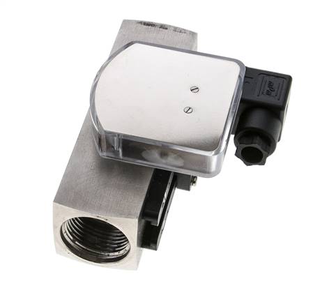 Débitmètre et contrôleur de débit à section variable pour huile 3-10 l/min G1'' en acier inoxydable