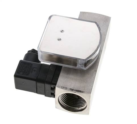 Débitmètre et contrôleur de débit à section variable pour huile 3-10 l/min G1'' en acier inoxydable