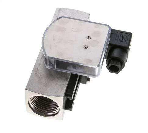 Débitmètre et contrôleur de débit à section variable pour huile 5-15 l/min G1'' en acier inoxydable
