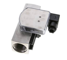 Débitmètre et contrôleur de débit à section variable pour huile 5-15 l/min G1'' en acier inoxydable