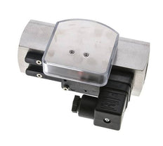 Débitmètre et contrôleur de débit à section variable pour huile 5-15 l/min G1'' en acier inoxydable