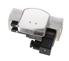 Débitmètre et contrôleur de débit à section variable pour huile 8-24 l/min G1'' en acier inoxydable