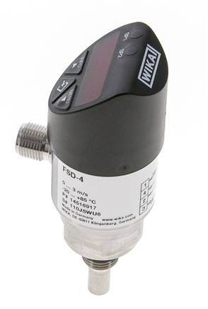 Débitmètre et contrôleur de débit calorimétrique WIKA FSD-4 G1/4'' avec IO-Link