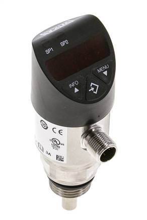 Débitmètre et contrôleur de débit calorimétrique WIKA FSD-4 G1/2'' avec IO-Link
