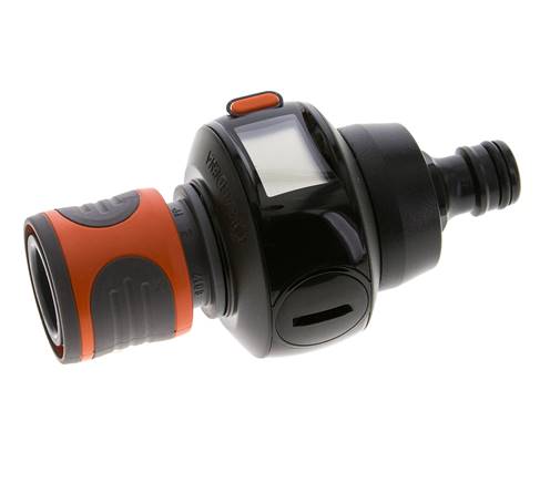 Gardena 8188-20 compteur d'eau numérique 2-30 l/min