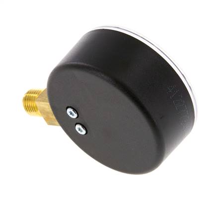 0..2.5 Bar (0..36 psi) Pressure Gauge Below Plastic/Brass 63 mm Class 2.5