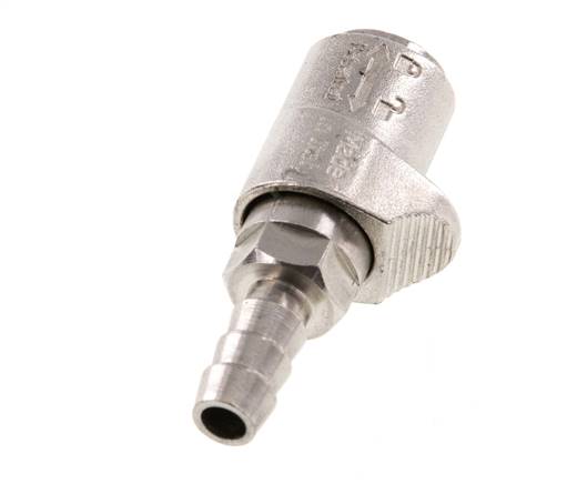 Double Claw Profi-Plug With 8 mm Hose Barb Connection
