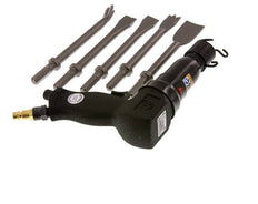 Compressed Air Chisel Hammer Set With 5 Chisels
