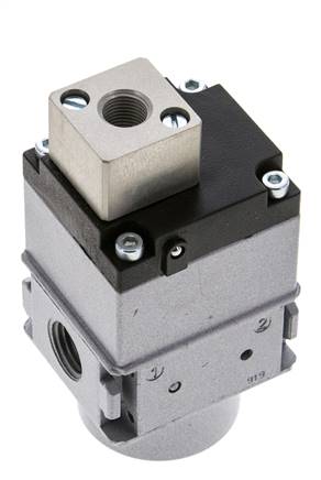 Vanne 3/2 G1/4 Actionnée Pneumatiquement 1600 l/min Multifix 0