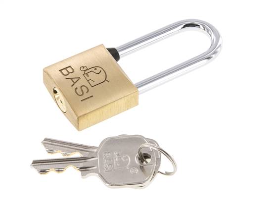 Cylinder padlock 30 High Bracket Simultaneous Locking with Closure A
