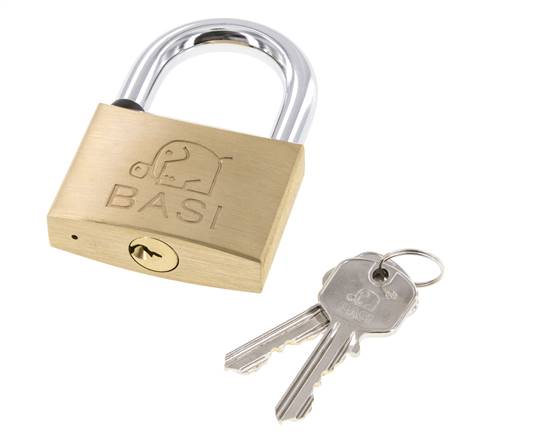 Cylinder padlock 60 Simultaneous Locking with Closure A