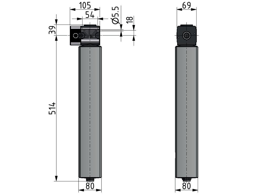 Sécheur à membrane 1/2'' 820l/min Mutifix