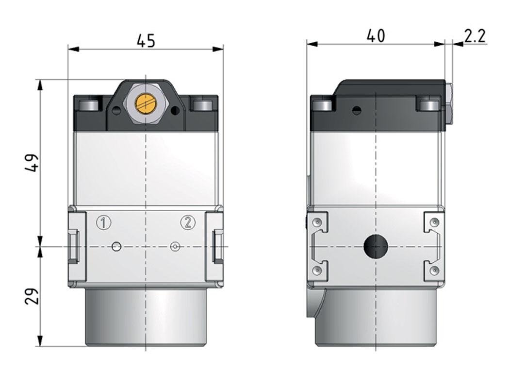 Vanne à démarrage progressif 1/4'' 2250l/min Multifix 0
