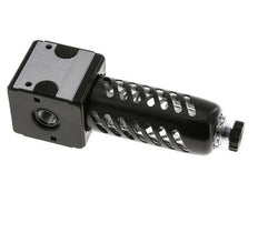 Filtre 5microns G1/4'' 2000l/min Semi-Auto Cage de Protection en Polycarbonate Multifix 1