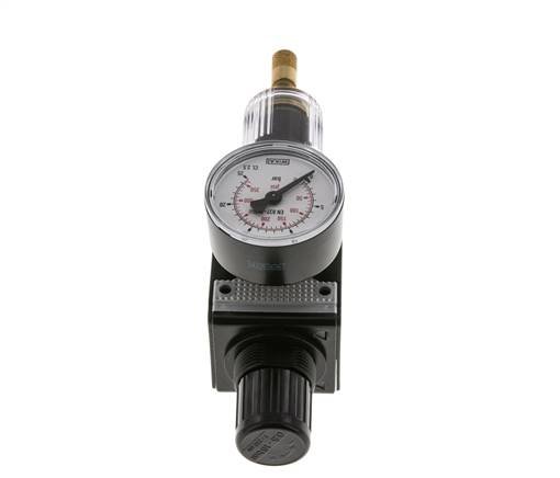 Filtre-régulateur G1/4'' 1600l/min 0.5-16.0bar/7-232psi Multifix 1